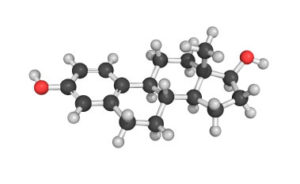 Molécule d'oestradiol