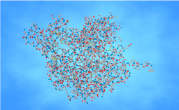 Structure moléculaire de l'hormone de croissance